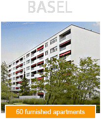 Apartments in Basel - furnished